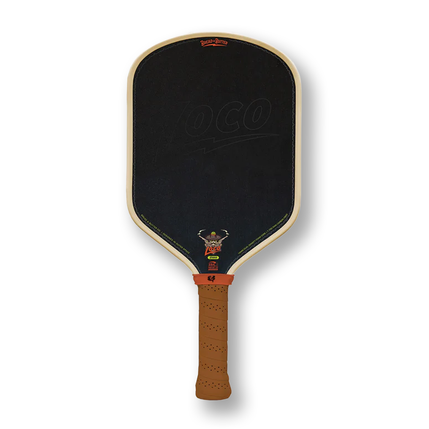 Bread & Butter The Loco 16mm Pickleball Paddle- Hybrid - Pre Order Est Available Dec 1.