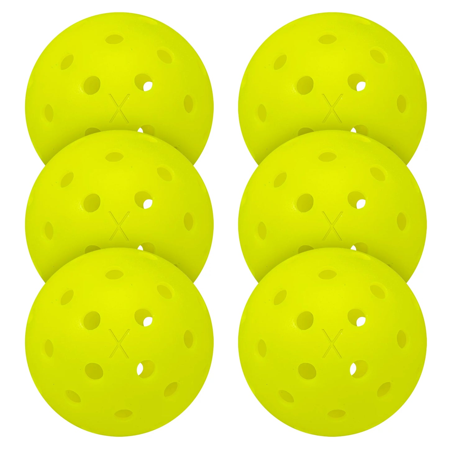 FRANKLIN X-40 OUTDOOR-PICKLEBALLS – 6ER-PACK