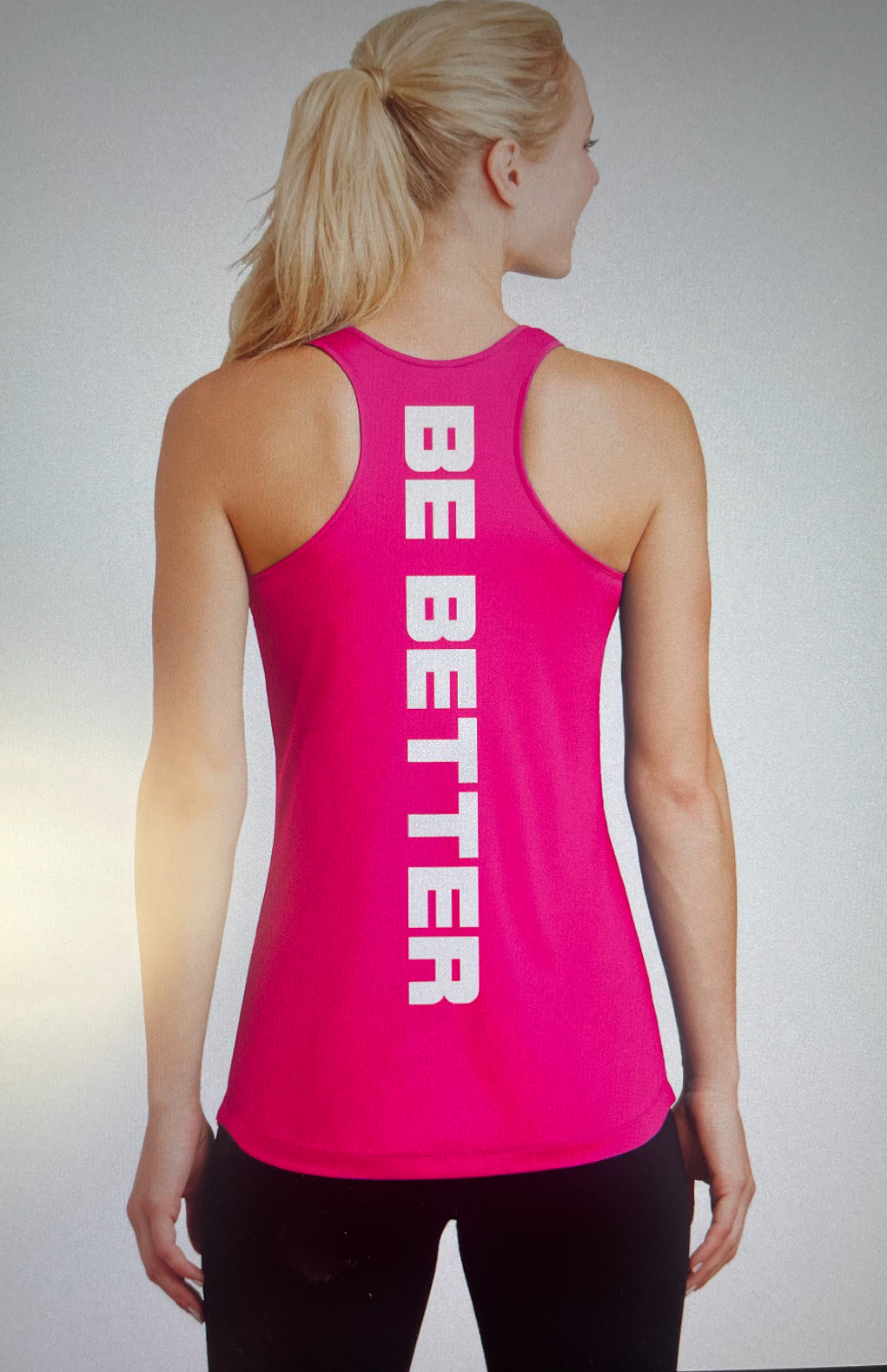 Be Better Racerback