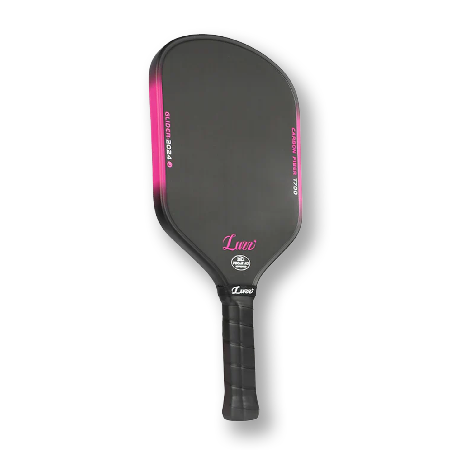 Luzz Pickleball Glider Hybrid Paddle T700 Carbon Friction Surface Thermoformed