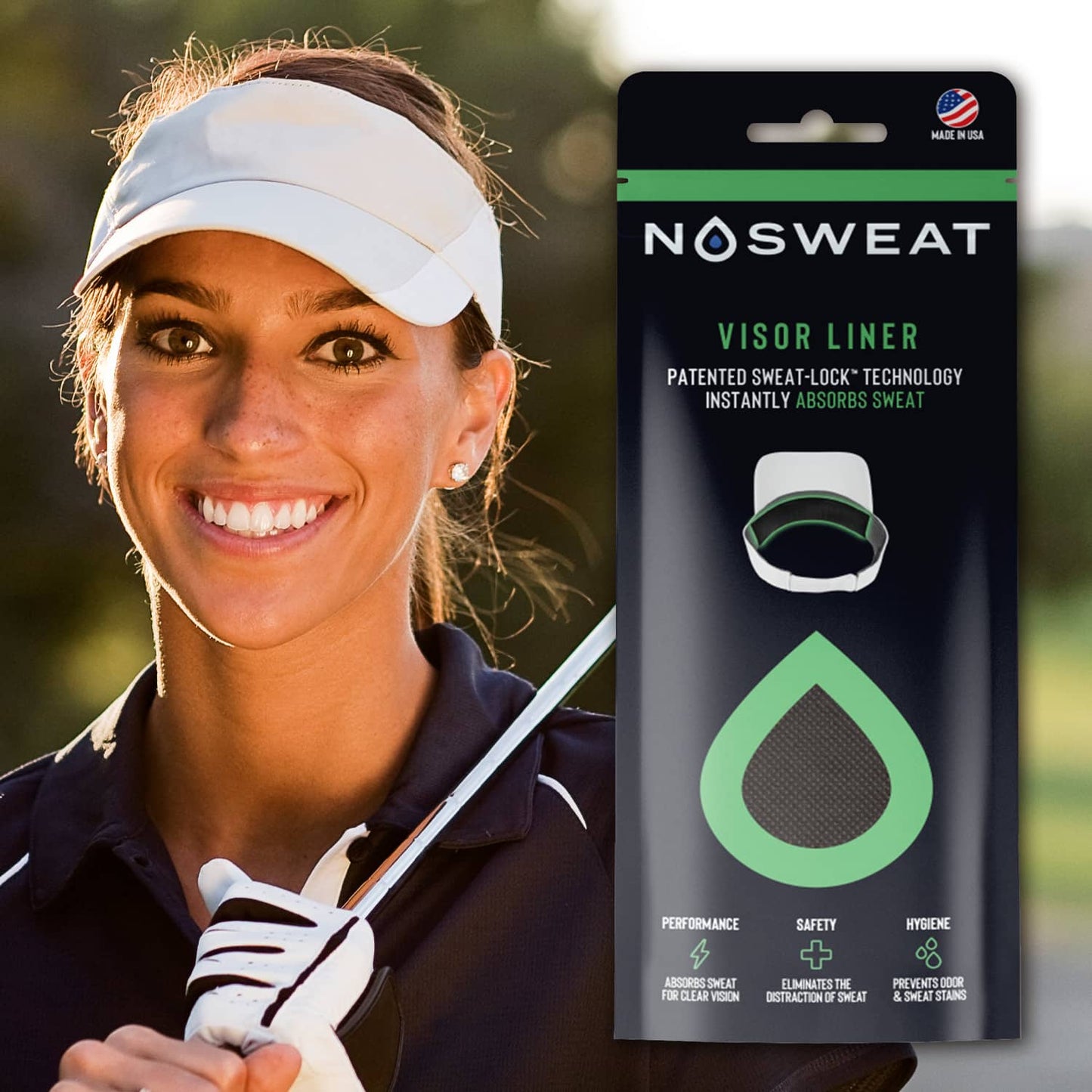 NOSWEAT® PATENTIERTE SWEATLOCK™-FUTTER – VISIERFUTTER