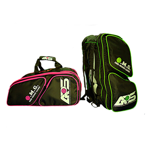 APS Pro Series Black Pickleball Back Pack