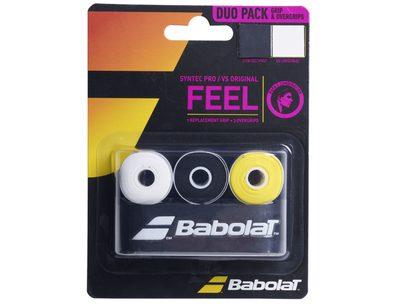 Babolat Syntec Pro + VS Overgrip Bundle
