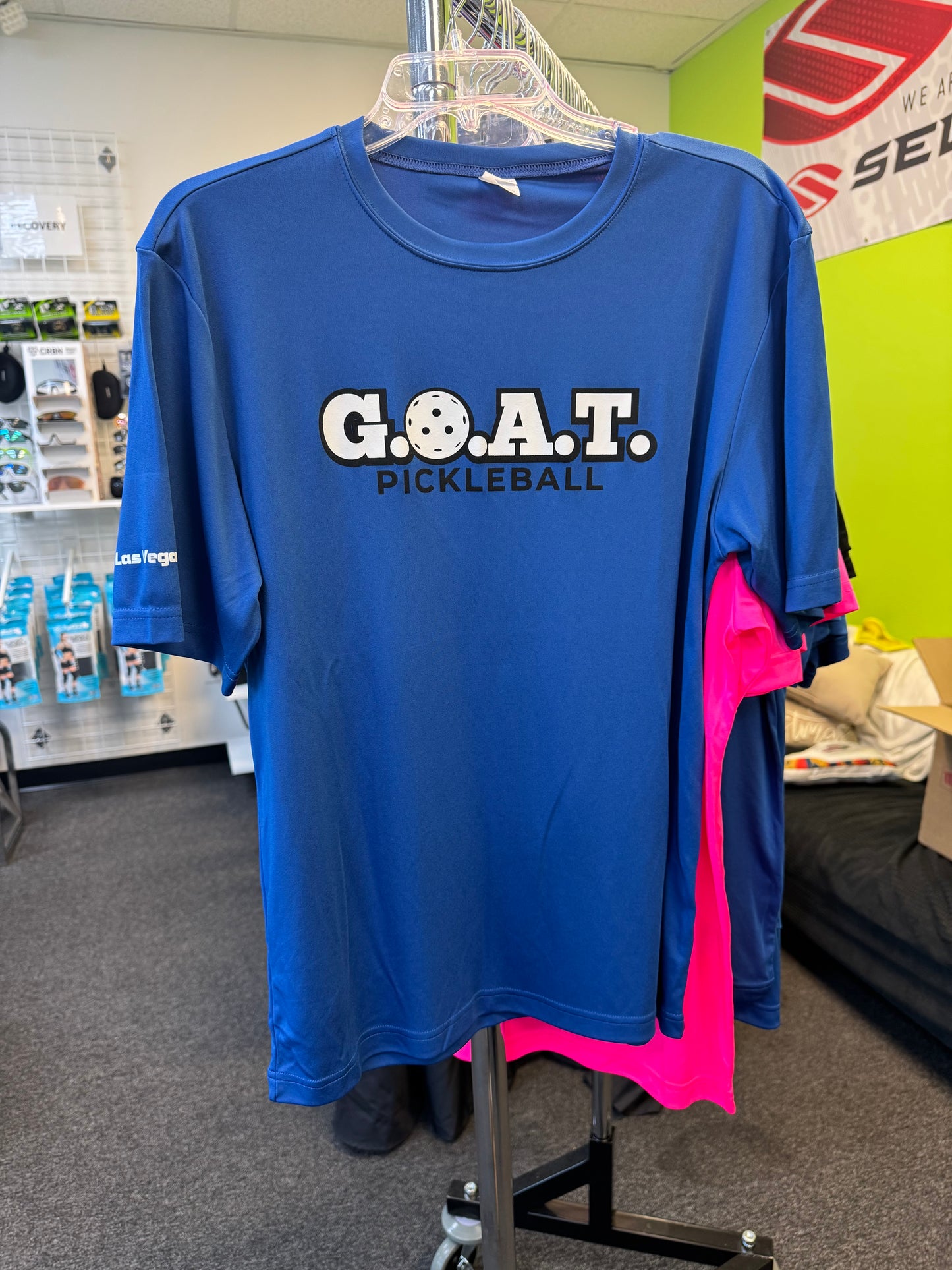 GOAT sport-tek T-shirt