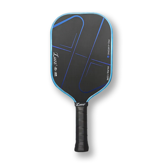 Luzz Pickleball Pro 4 Blue Blaze Inferno MPP Pickleball Paddle - Large Sweet Spot, Durable Core