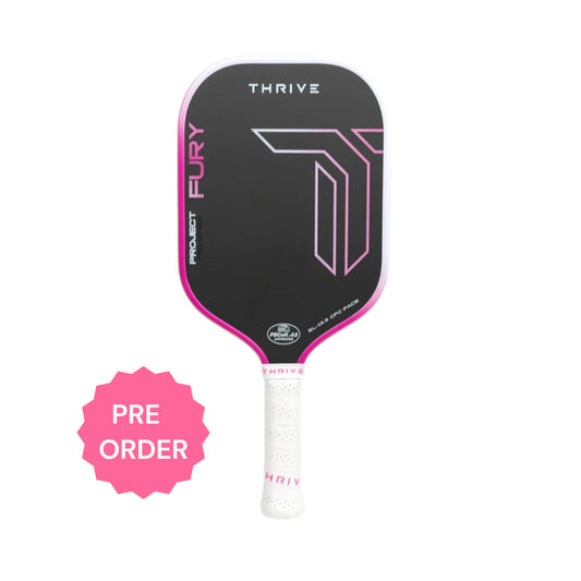 *PRE ORDER* FURY ELONGATED 15.5 MM (GEN 3.5 POWER SERIES) Pre-Order includes: Neoprene Cover, Fast Hands Training Balls, Lead Weights, Paddle Eraser, Bottle Opener, Key Chain, Sticker ($45.00 Value). Receive paddle on or before Launch Oct. 22