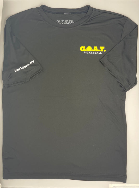 GOAT Be Better Logo Sport Tek T-Shirt