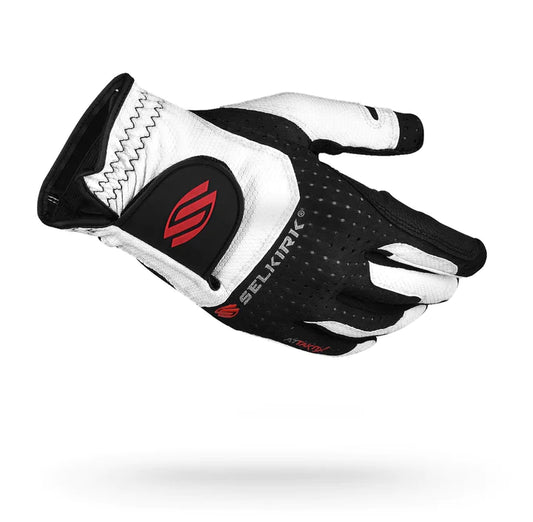 Selkirk Attaktix Premium Leather Palm Coolskin Upper Glove Womens Right - White/Black