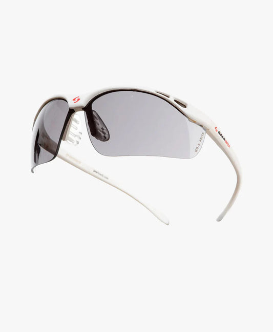 Gearbox Vision Eyewear SLIM - White Frame / Smoked Lens