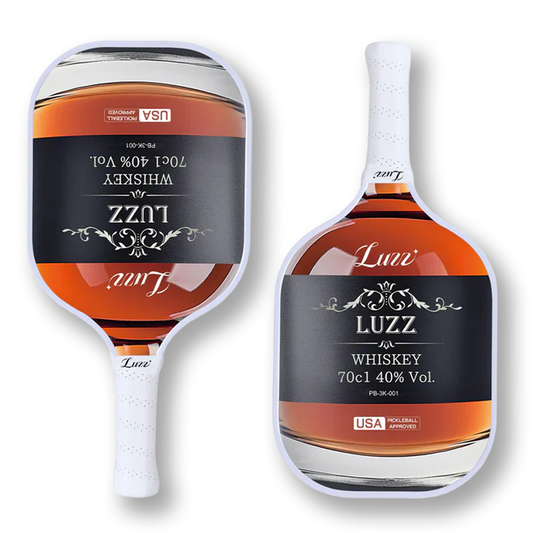 Luzz Pickleball Whiskey Original Paddle (16mm) T700 Carbon Fiber