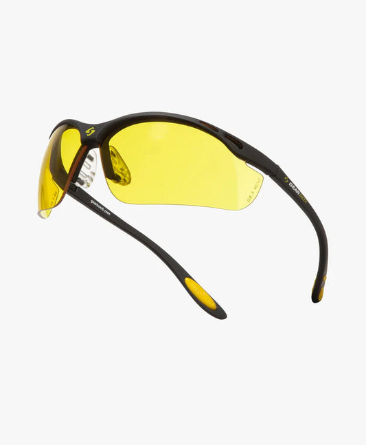 Gearbox Vision Eyewear  - Black Frame / Amber Lens