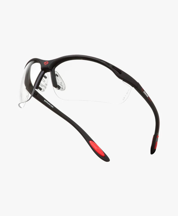 Gearbox Vision Brillen – schwarzer Rahmen / klare Gläser
