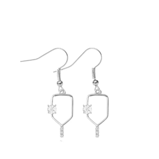 Born to Rally - Pickleball Dangle Earrings